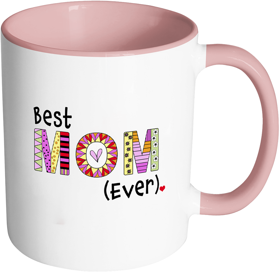 Mom Colorful Mugs Png (1024x1024), Png Download