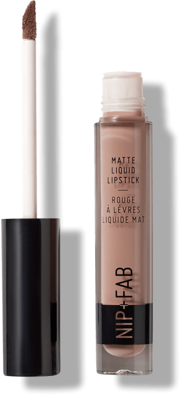 Matte Liquid Lipstick In Cool Nude - Matte Liquid Lipstick (1000x1000), Png Download