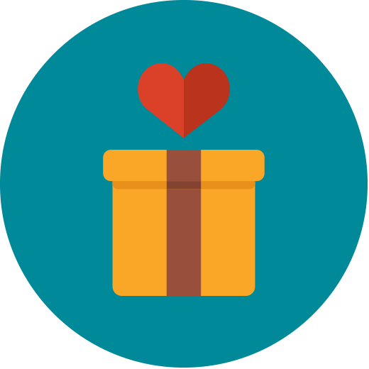 Logo Vertical 09 May 2017 - Gift In Hand Png (520x520), Png Download