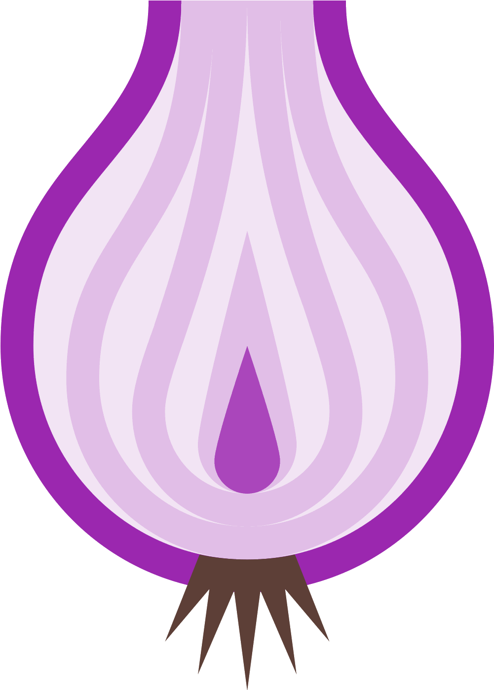This Is An Icon For An Onion - Onion (1600x1600), Png Download