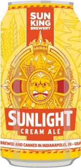 Sun King Sunlight Cream Ale - Sun King Sunlight (350x350), Png Download