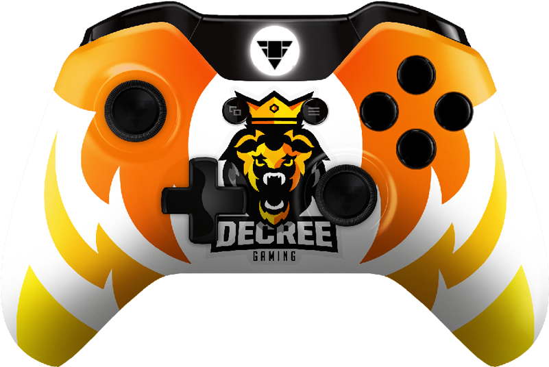 Decree Gaming Xbox One Controller - Game Controller (800x800), Png Download