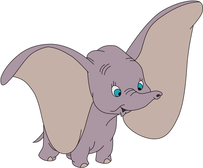 Dumbo Transparent (710x591), Png Download