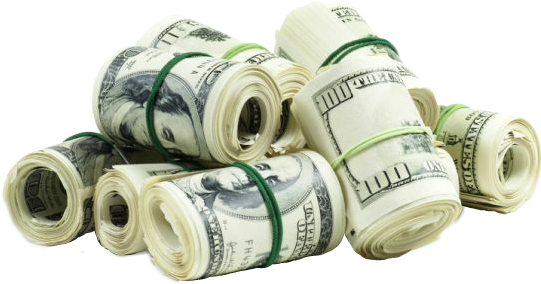 Report Abuse - Money In Bank Rolls (541x284), Png Download