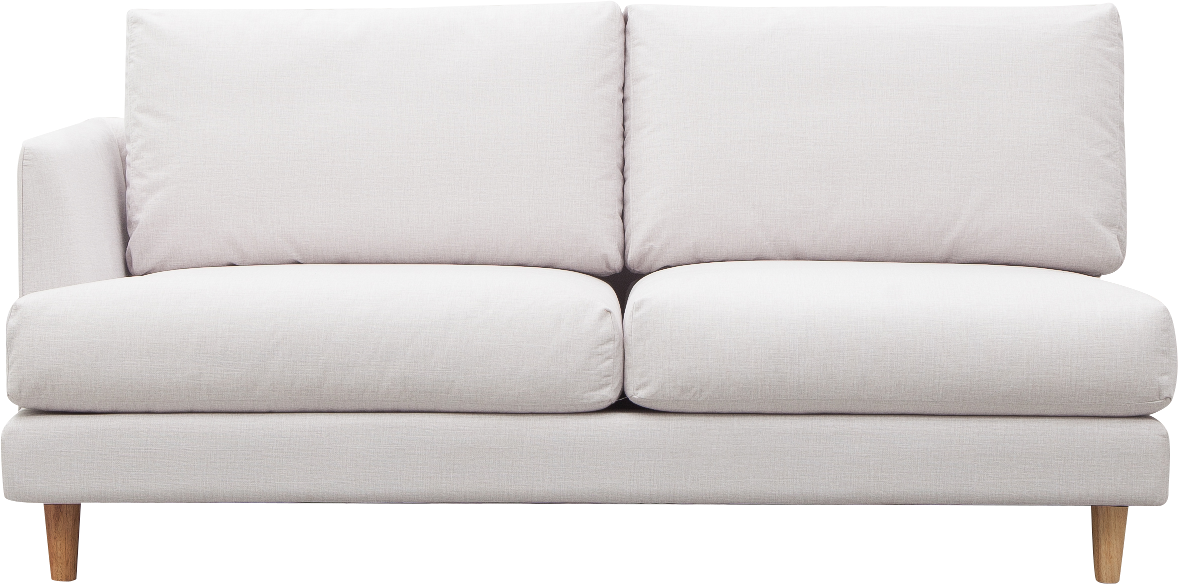 Sol 03 2 Seater One Arm With No Background Studio Couch Full