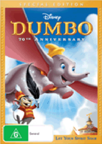 More Views - Walt Disney Dumbo Dvd (1200x1200), Png Download