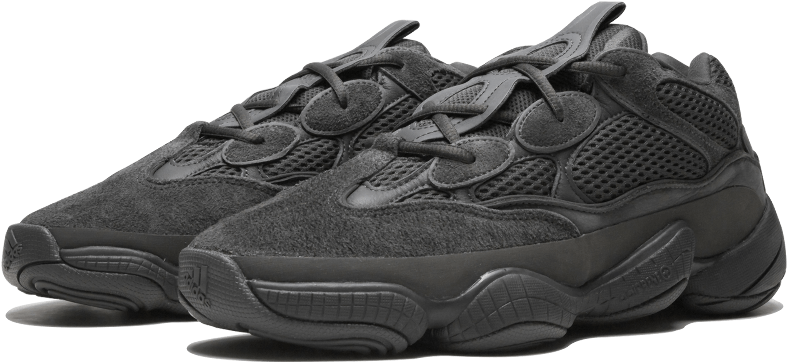 Adidas Yeezy 500 Utility Black F36640 [f36640] - Fake Yeezy 500 Utility Black (1000x600), Png Download