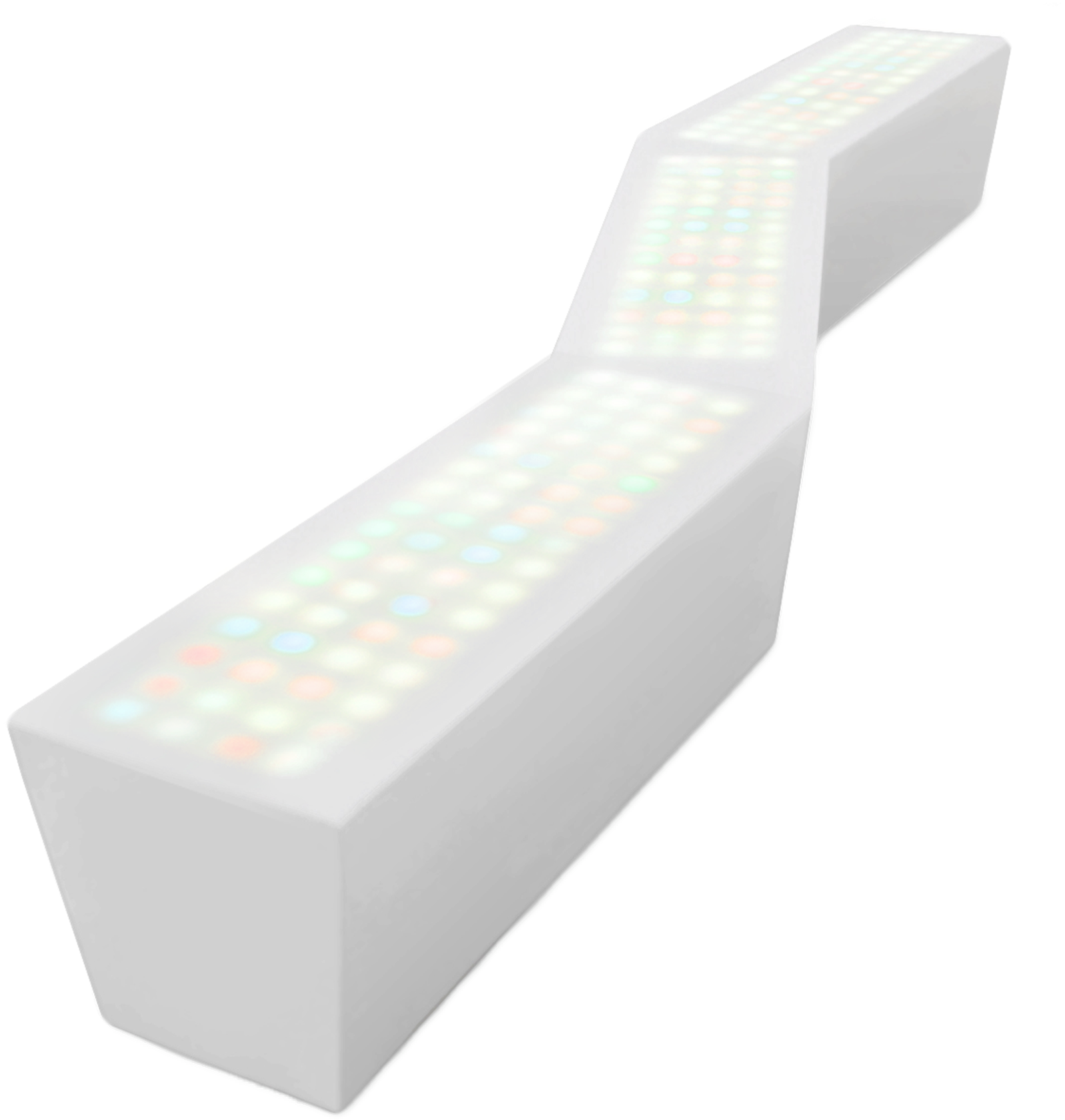 Signature Sparkle Bench - Light (1800x1901), Png Download