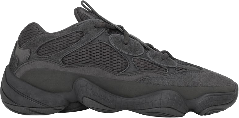 Adidas Yeezy Boost 500 “utility Black” - Yeezy 500s Black (950x485), Png Download