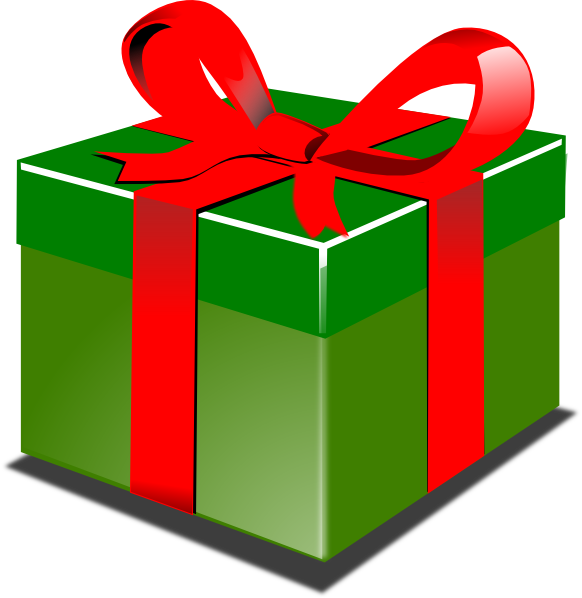 Cartoon Present Png - Present Clipart (582x598), Png Download
