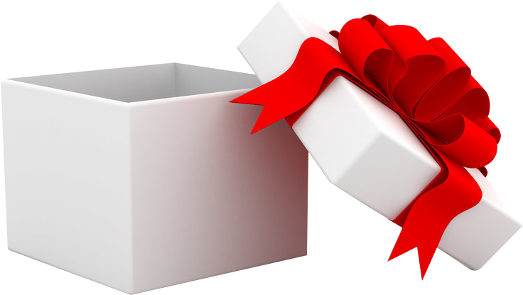 Open Present Png - Open Present Box Png (800x600), Png Download
