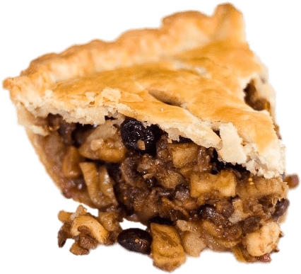 Food - New England Mincemeat Pie (610x458), Png Download