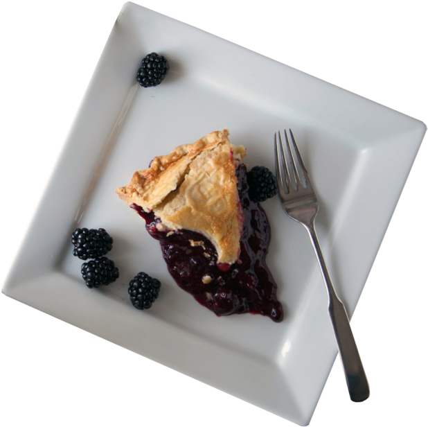 Blackberry Pie - Cake (866x650), Png Download