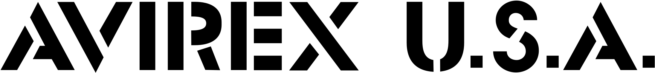 Avirex Usa 01 Logo Png Transparent - Avirex Usa Logo (2400x2400), Png Download
