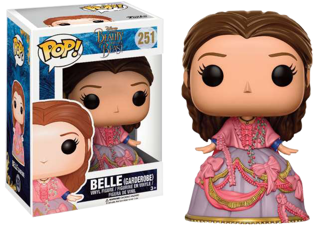 Beauty And The Beast - Funko Pop! Beauty And The Beast Belle Mini Figure (632x462), Png Download