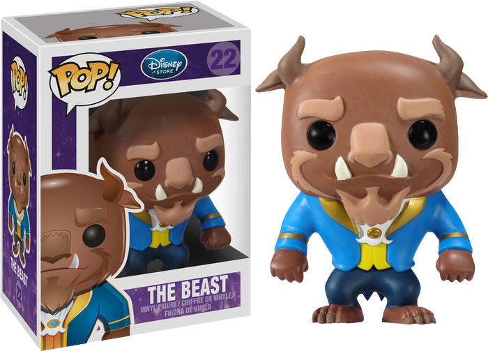Beauty And The Beast - Beauty And The Beast Pop Vinyls (700x503), Png Download