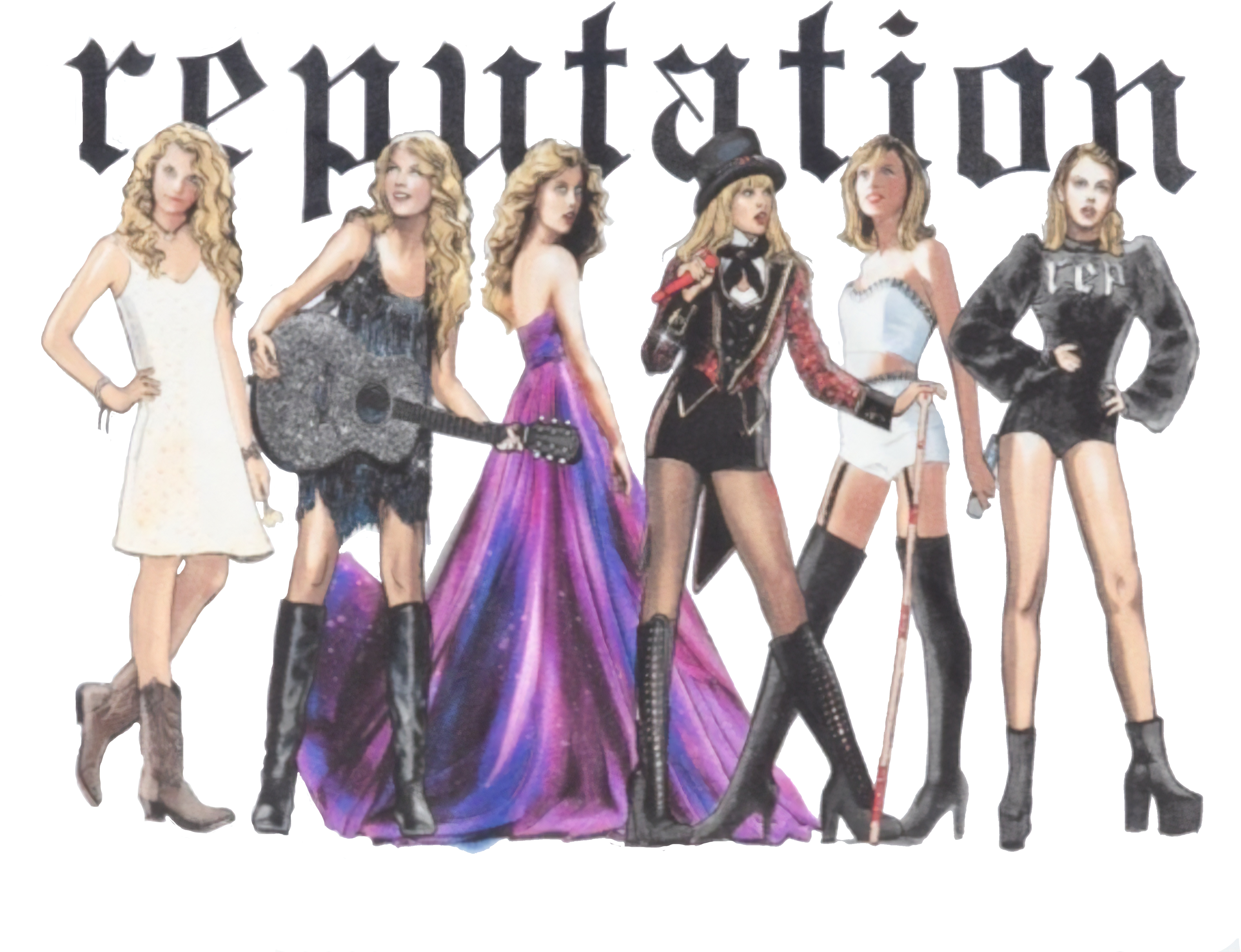 I Converted The Taylors Picture To Format, So You Can - Reputation - Volume 1 By Taylor Swift Cd Album (4968x3736), Png Download