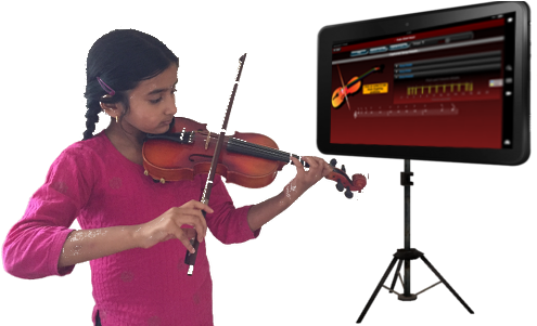 Image01 - Violinist (560x300), Png Download