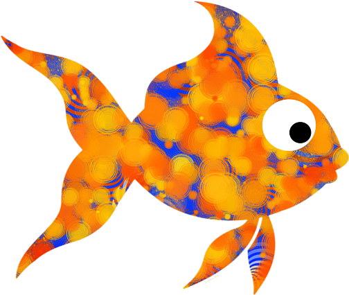 Free Goldfish Png - Goldfish (600x450), Png Download