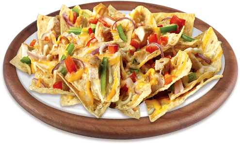 Nachos - Fast Food (500x316), Png Download