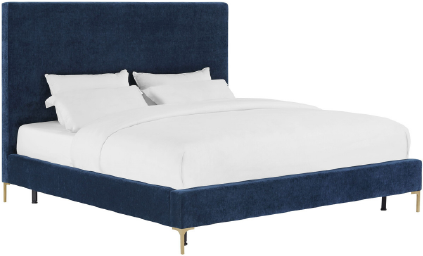 $774 - - Royal Blue Bed Frame (451x302), Png Download