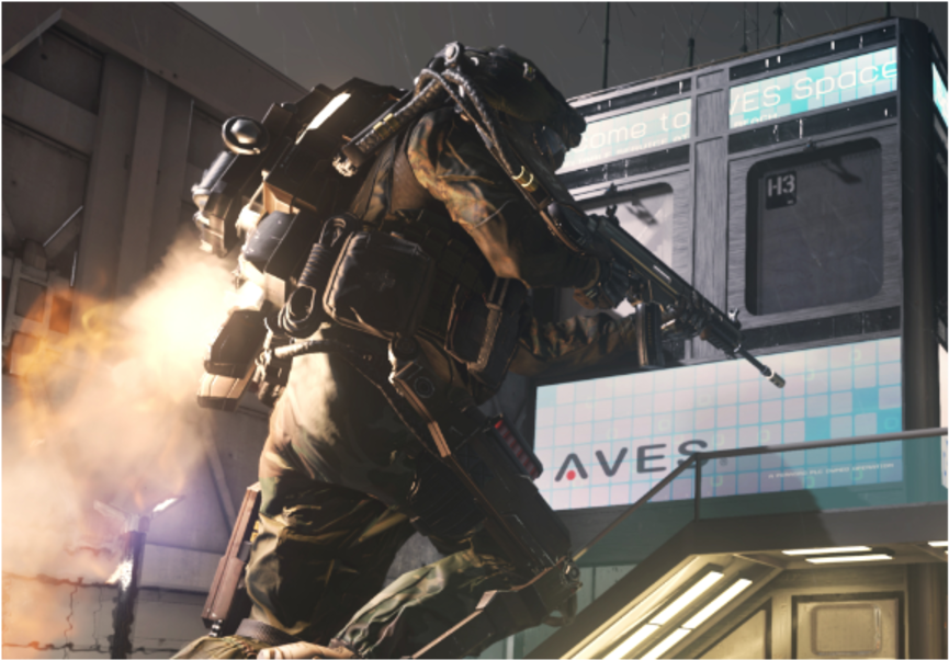 Call Of Duty Shines In Cologne As Activision Bids To - Cod Aw (1200x675), Png Download