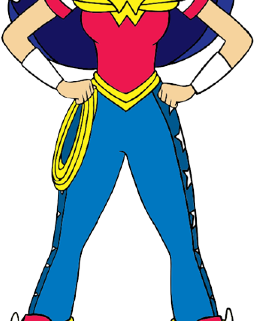Supergirl Clipart 19 Supergirl Svg Library Download - Dc Superhero Wonder Woman (1024x1024), Png Download