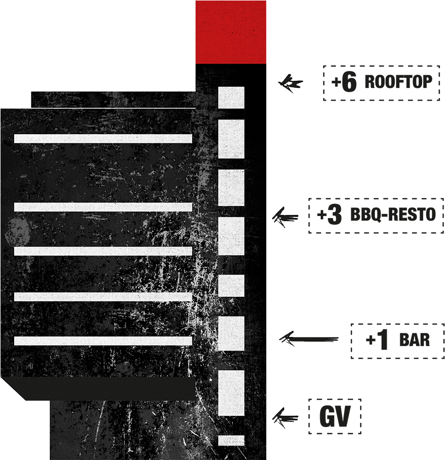 Black Smoke Rooftop Antwerpen (900x904), Png Download