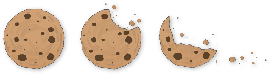 The Gro Company - Eaten Cookie Png (1000x266), Png Download