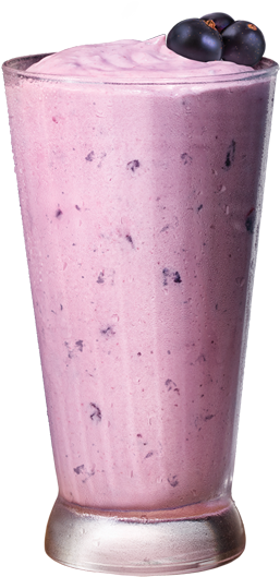 Black Currant Smoothie - Blackcurrant Smoothie (500x540), Png Download