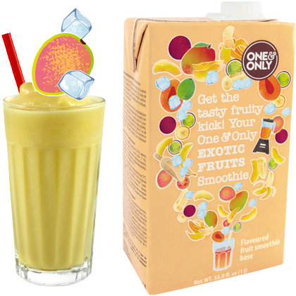 One&only Exotic Fruits Smoothie - Smoothie Classic 'fruits D'été' 1l - One (533x533), Png Download