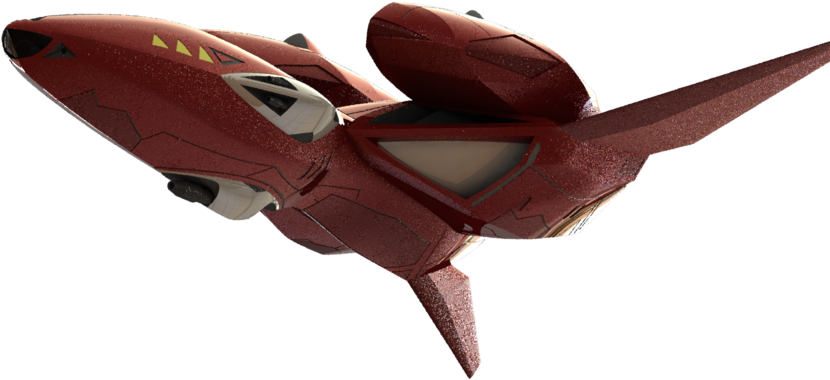 Macross Plus 1/60 Ghost X-9 Uav Fighter Jet - Grabcad (960x540), Png Download