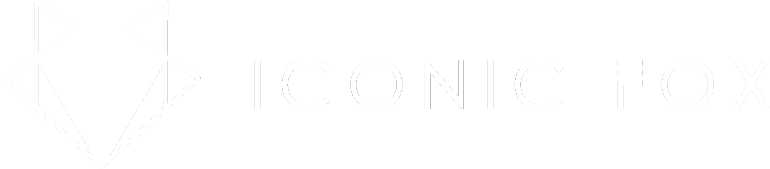 Iconic Fox - Line Art (1000x316), Png Download