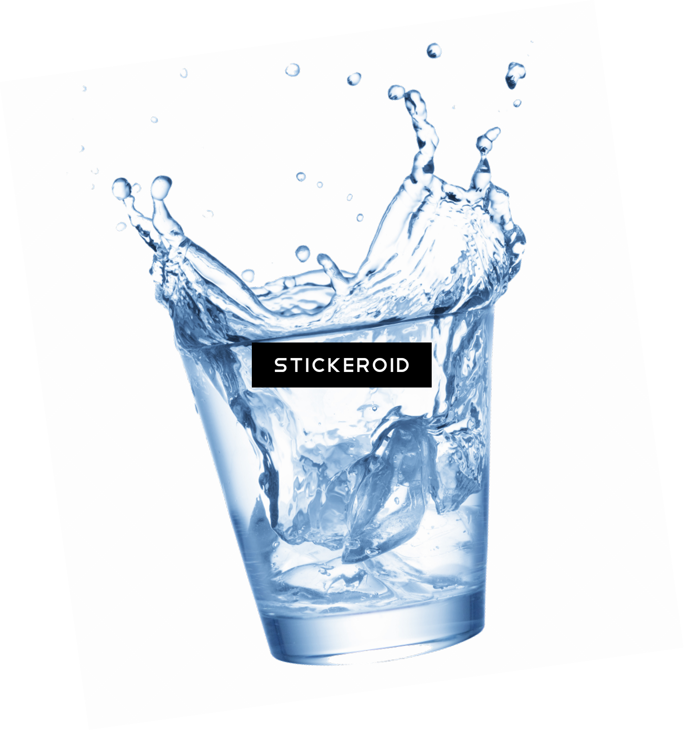 Water Glass - Premium Refrigerator Water Filter Replacement Parts (1369x1460), Png Download