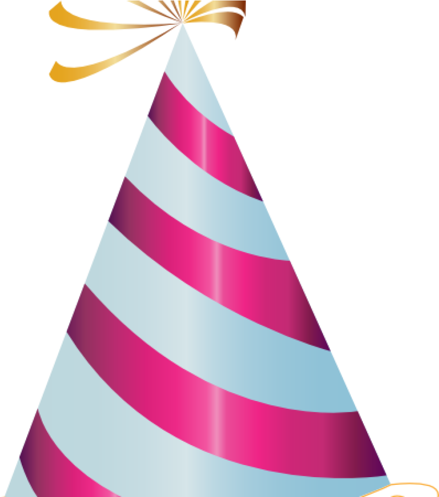 Transparent Party Hat Birthday Png Images All Clipart - Pink Clip Art Birthday Hat (1024x1024), Png Download