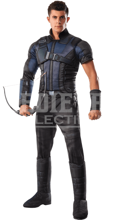 Adult Civil War Deluxe Hawkeye Costume - Waterproof D7 Pro Iss Cordura (850x850), Png Download