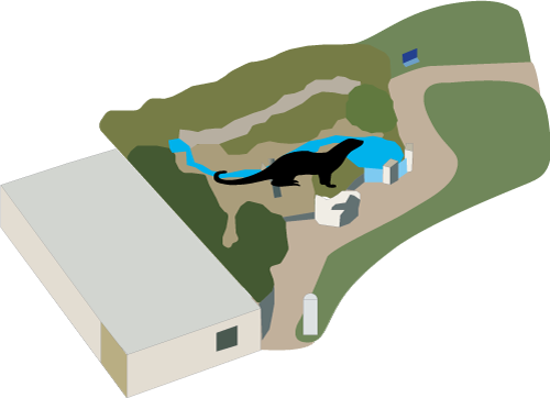 Zoo Exhibit - The Buffalo Zoo (500x362), Png Download