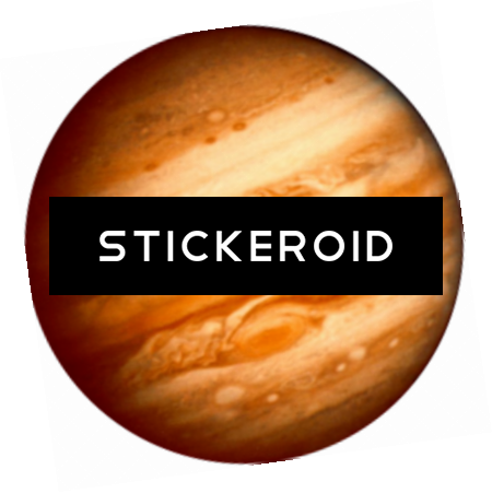 Jupiter - Planet Jupiter Square Sticker 3" X 3" (450x451), Png Download