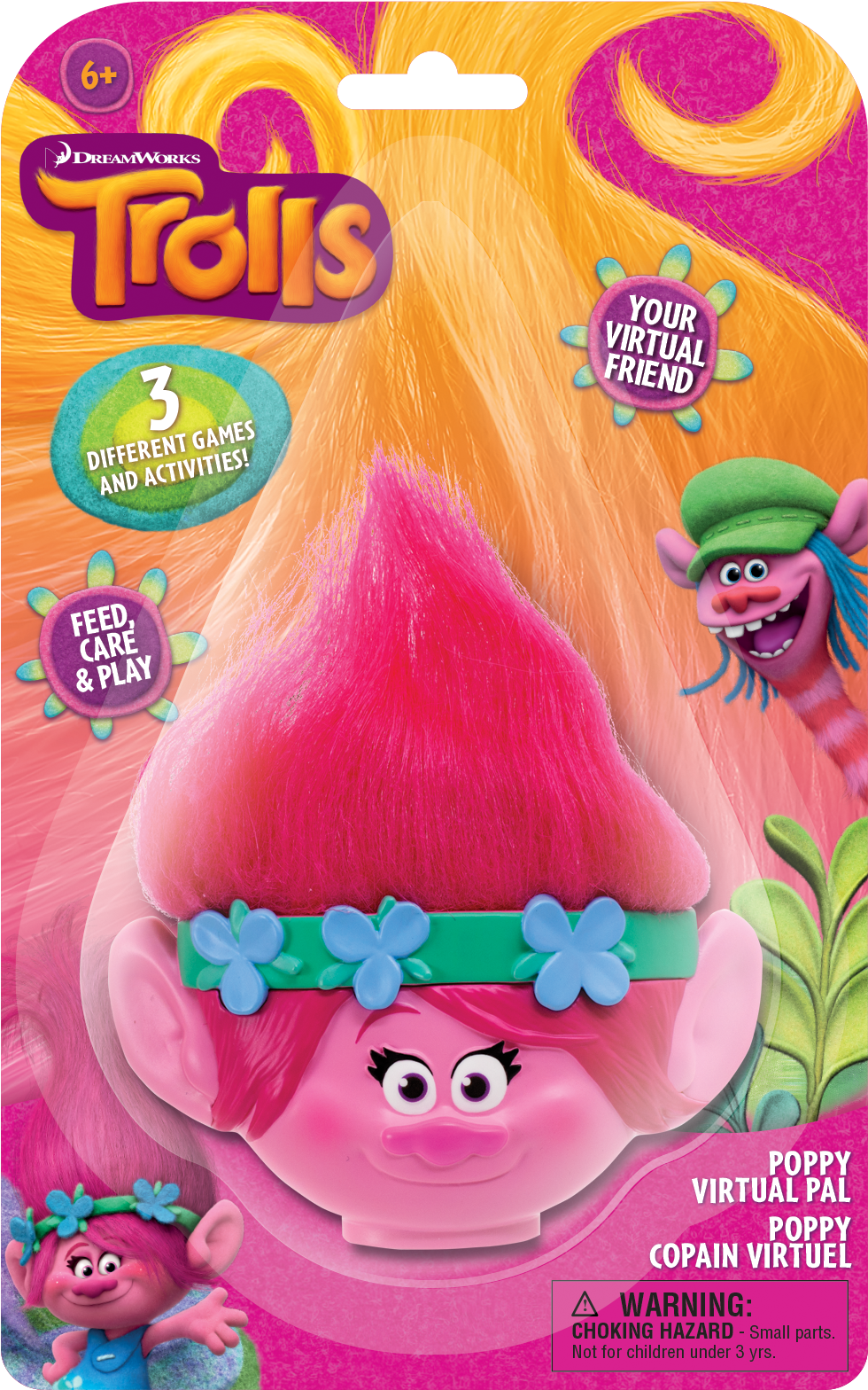 Goliath 32938 Trolls Head Hugger Game (1368x1772), Png Download