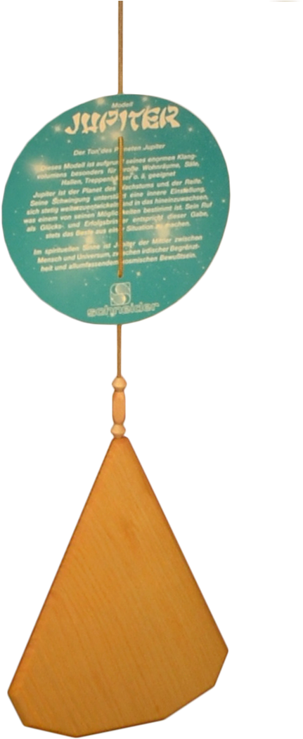Wind Chimes Jupiter - Wind Chime (701x1080), Png Download