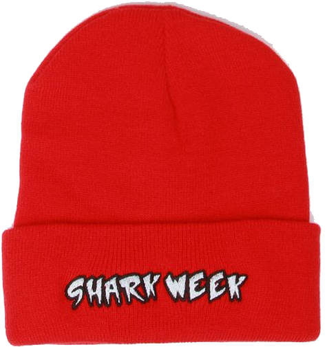 Image Of Shark Week Beanie - Beanie (750x1083), Png Download