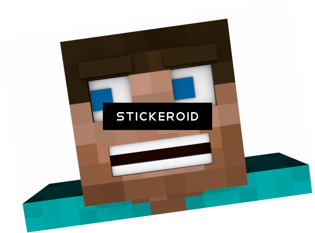Minecraft Steve - Wood (1038x767), Png Download
