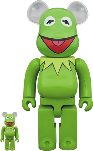 4530956577999 4530956577999 4530956577999 - Kermit The Frog Bearbrick (317x550), Png Download