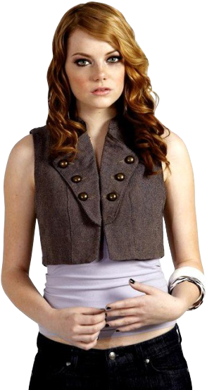Emma Stone Photo Shoot (297x640), Png Download