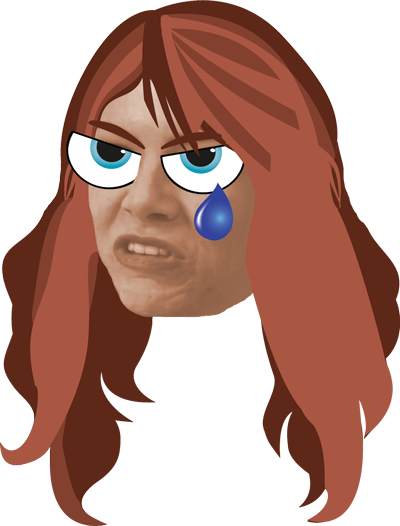 When You're Crying Rage-tears - Car (400x526), Png Download