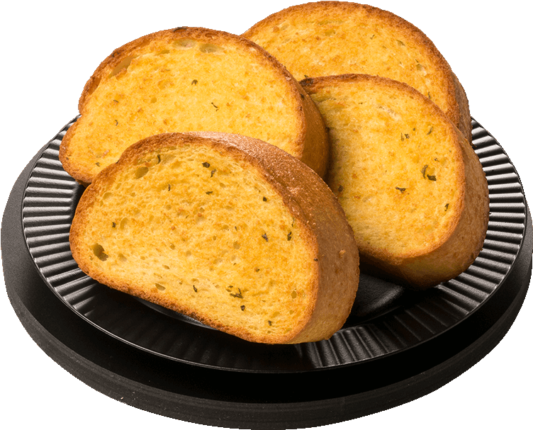 Single Garlic Bread (960x800), Png Download