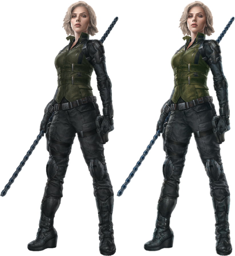 Black Widow Png - Avengers Infinity War Black Widow (883x904), Png Download
