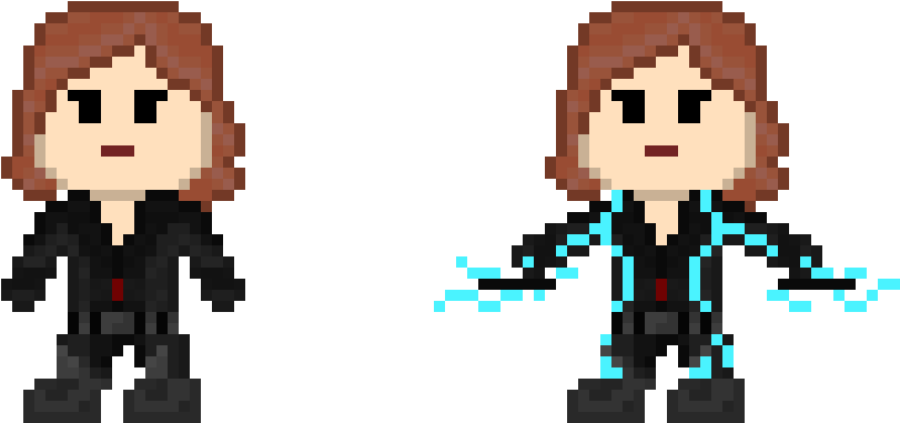 Black Widow - Art (920x480), Png Download
