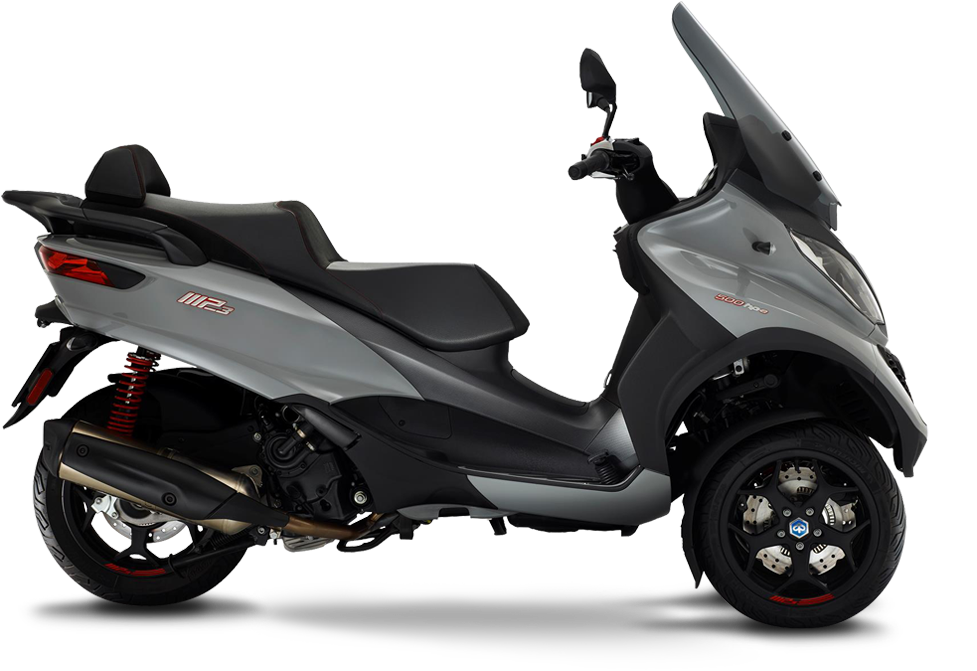 Mp3 500 Hpe Sport Dx Gray - Piaggio Mp3 500 2019 (1075x740), Png Download