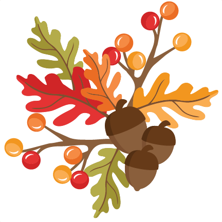 Fall Leaves Svg Cutting Files For Cricut Silhouette - Cute Autumn Leaves Clipart (432x432), Png Download